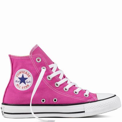 Converse Chuck Taylor All Star Classic High Tops Mens - Fuchsia Shoes (948FZPDO)
